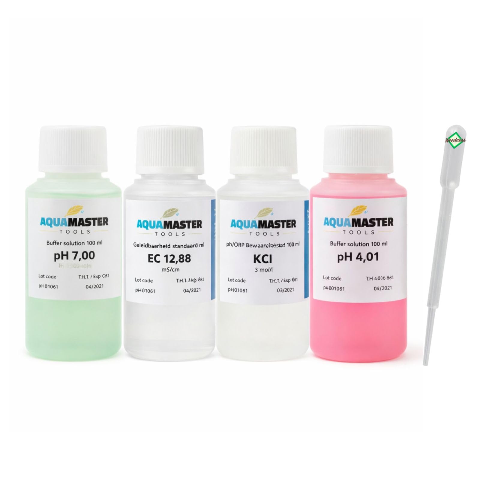 Appareil de nettoyage Aqua Master et solution tampon pour corriger l'électrode pH EC