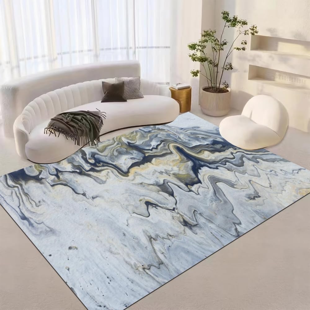 Tappeto Con Illusione Ottica 3D Per Soggiorno, Strisce Di Trama Geometrica Astratta Tappeto Con Motivo Stampato,Tappetino Per Decorazioni Per La Casa,Tappetino Antiscivolo,Zerbino Lavabil -39770492985