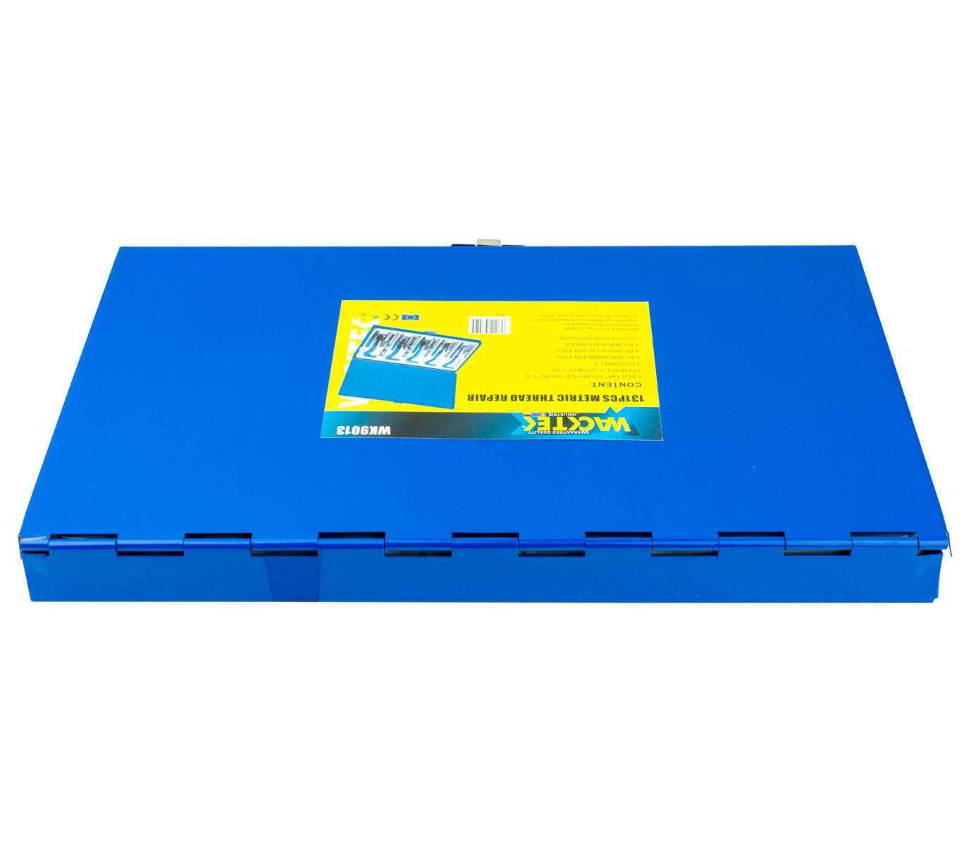 Kit riparazione filetti 131 pz elicoidi maschi ripristina filettature in valigetta MWS