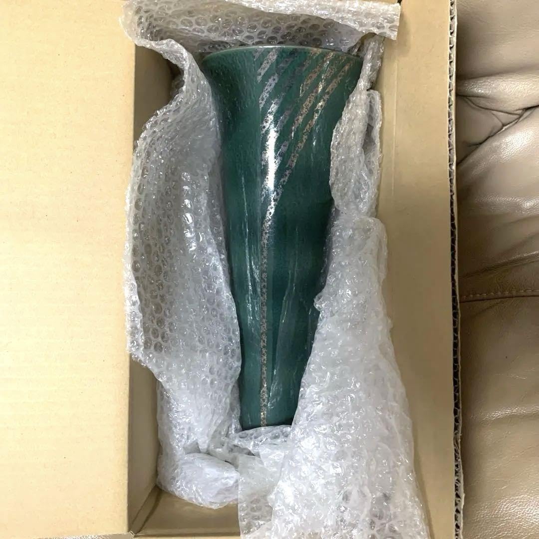 Amazon.co.jp: 池坊 花器 立花 生花 一品物 京都 正明釜 清水焼 