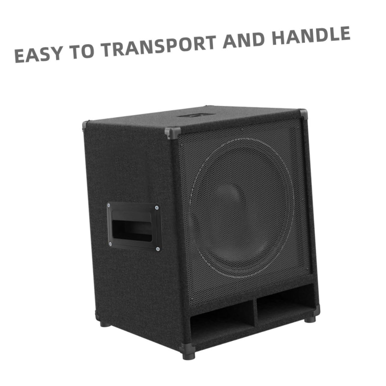 jojofuny 2pièces Poignée De Transport Enceinte Plastique Lot de Fixation De Poignée Enceinte pour Système Audio Portable Accessoire De Remplacement