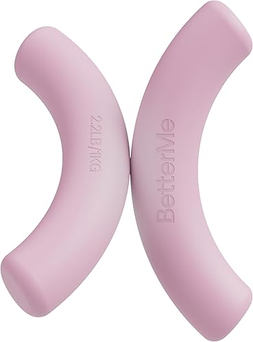 Miniatura 9 de BetterMe - Mancuernas Sculpt – Par de pesas de mano de neopreno de 2.2 libras – Pesas antideslizantes de agarre suave para mujeres – Mancuernas Moca
