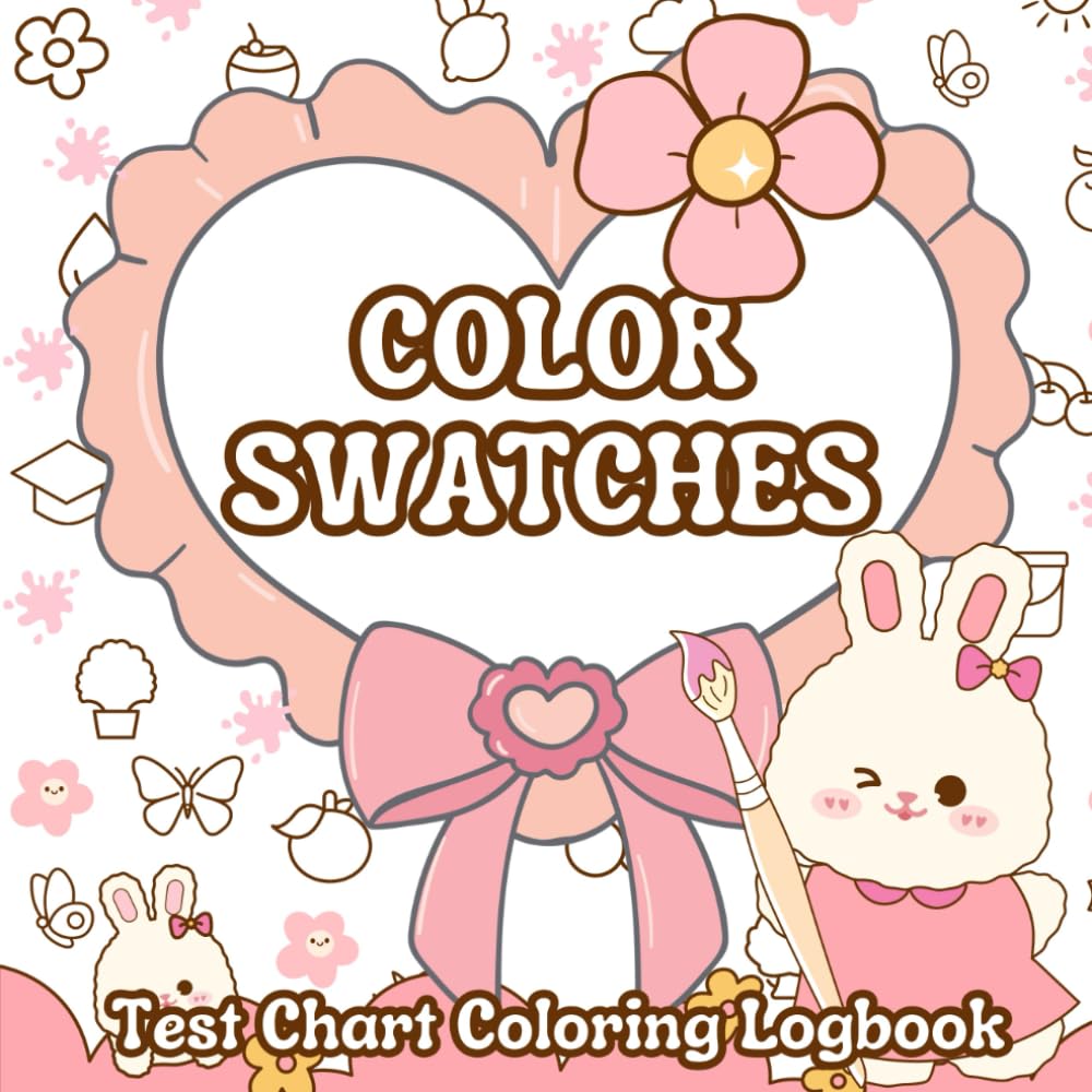 Color Swatches: 30 Super Cute Swatch Charts to Test and Organize All Your Color Palettes in One Place
