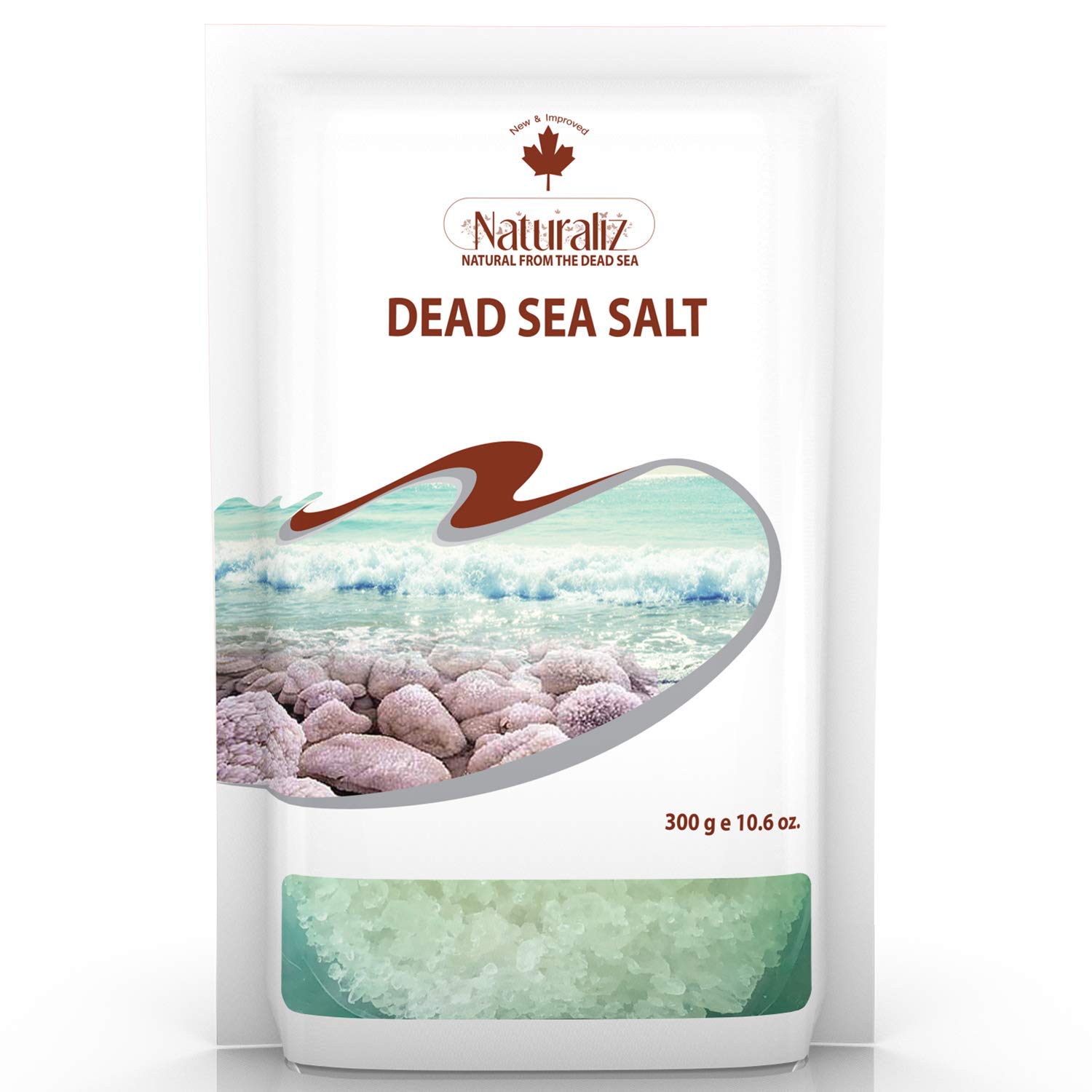 Natural Dead Sea Salt-Pink color 300gm