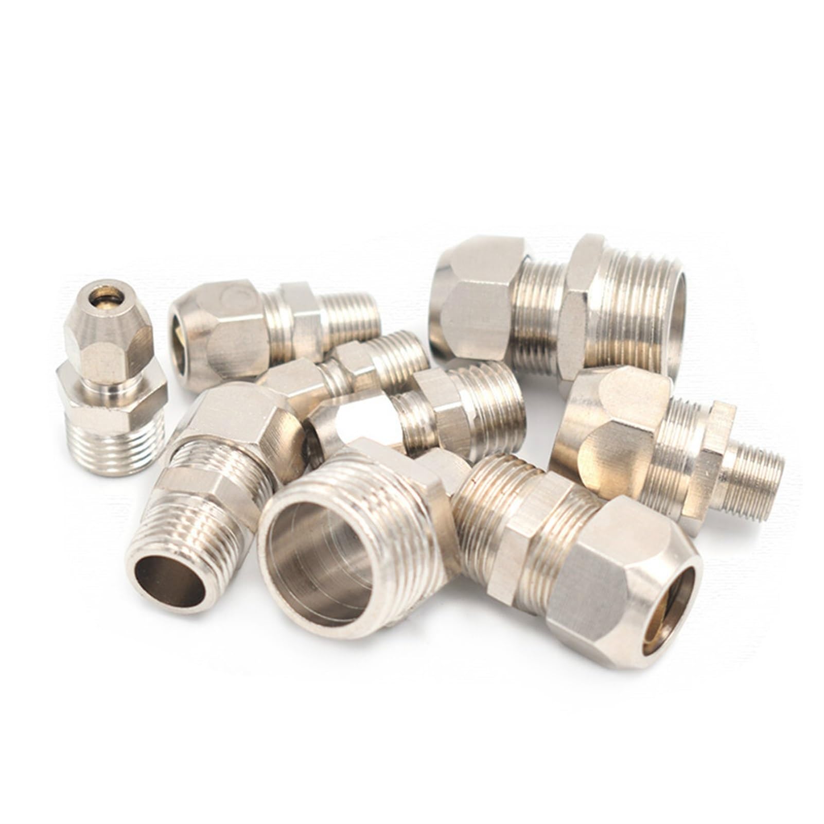 Qinlu-Brass Connector Hose Fitting 1/8