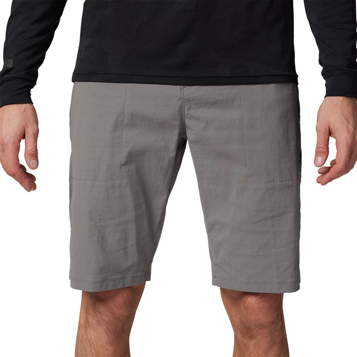 Fox Racing Men's Ranger Mountain Bike Shorts, Pewter, 28 Regular
