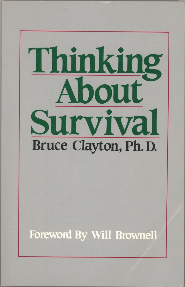Buy Thinking About Survival — BookShops.in