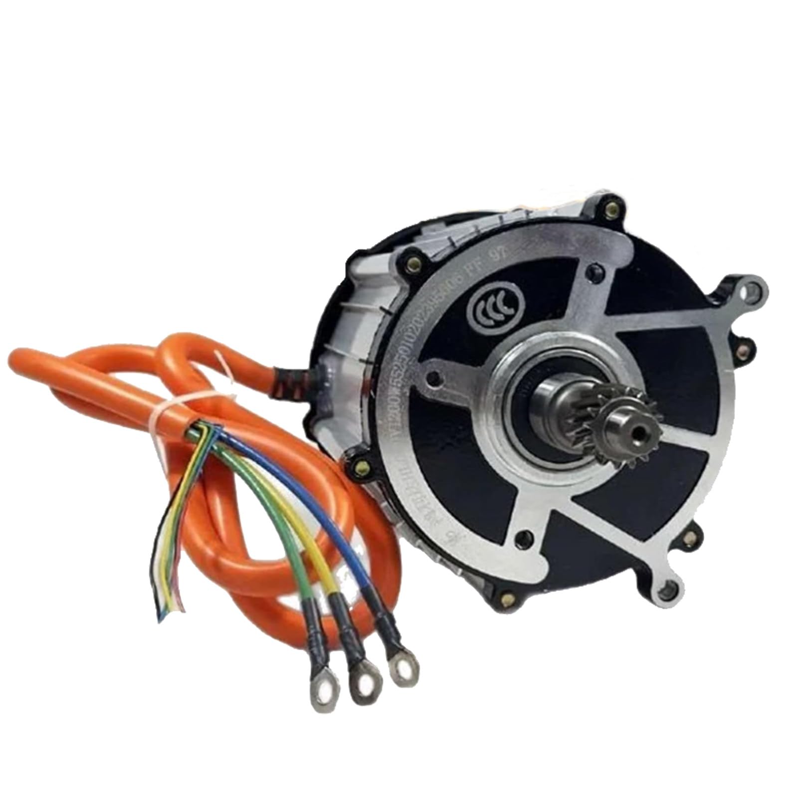 Ofyphth 1000W-4000W High-Speed Brushless Motor, Electric Differential Axle Motor, 5 Holes 16 Teeth Motor, for 4 Wheelers Go Kart Trikes, Tricycles, Lawn Mowers, ATVs, Quad, Golf Carts. 72V-1800W
