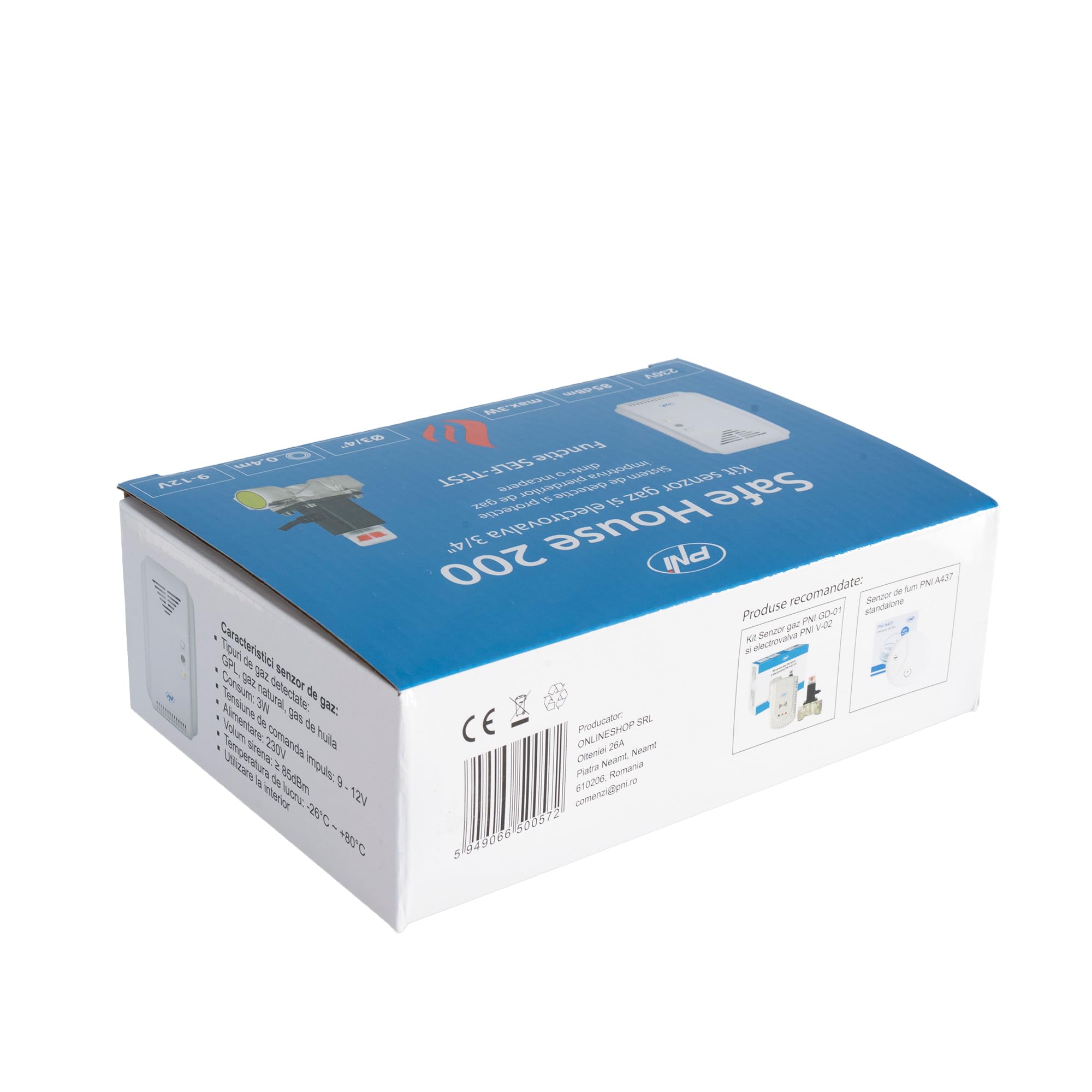 Kit de válvula solenoide y Sensor PNI Safe House 200 3/4 Pulgadas