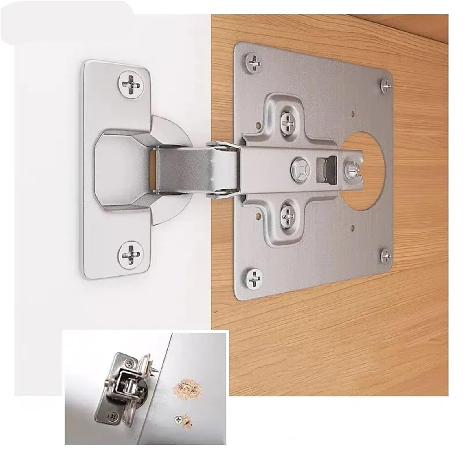 Charnière de porte cachée pour moderniser vos placards de cuisine et dressings