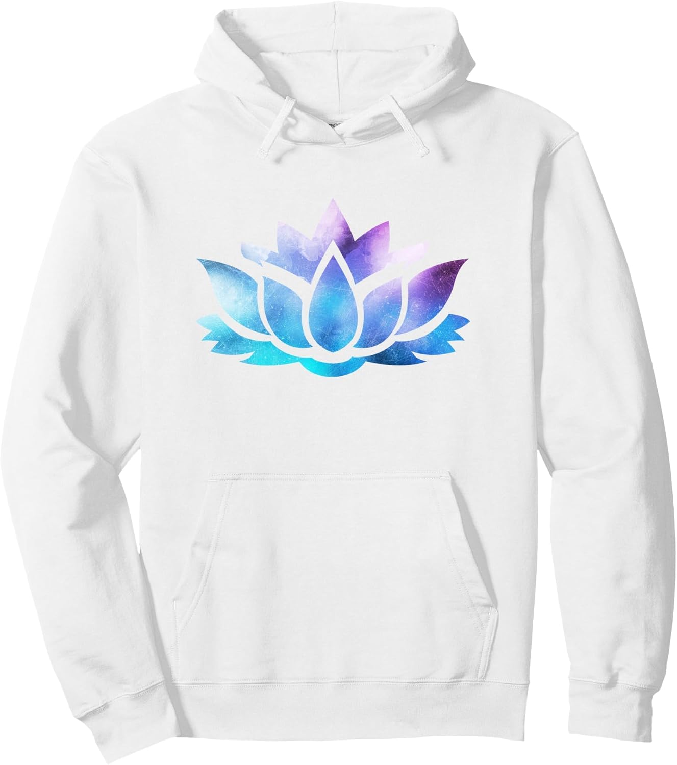 Lotus Flower Yoga Spiritual Dreamy Colorful T Shirt Pullover Hoodie