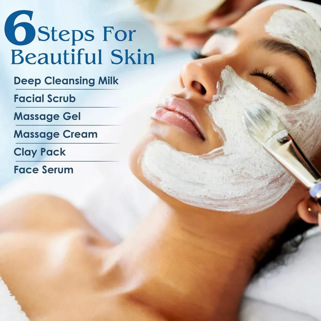 PRATHNA CREATION SSHILLS Professional Hyaluronic Facial Kit for Glowing & Hydrated Skin | Deep Moisturizing, Anti Aging, Glass for Instant Radiance & Smooth Texture Facial kit for glowing skin 1