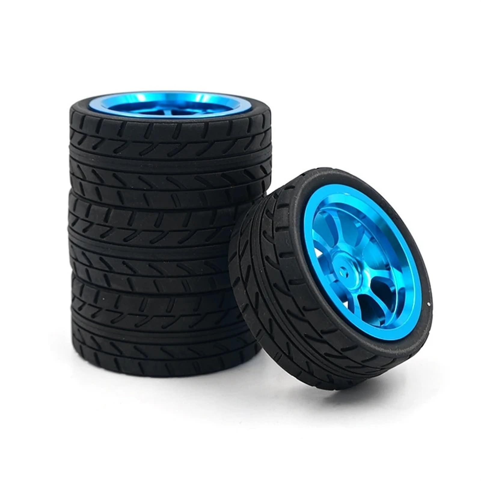 Compatibile Con Wltoys Per A959-B A979-B A959 A969 A949 A979 K929 Parti Di Automobili 1/18 RC Pneumatici Per Ruote Con Dado Esagonale RC Car Ruota