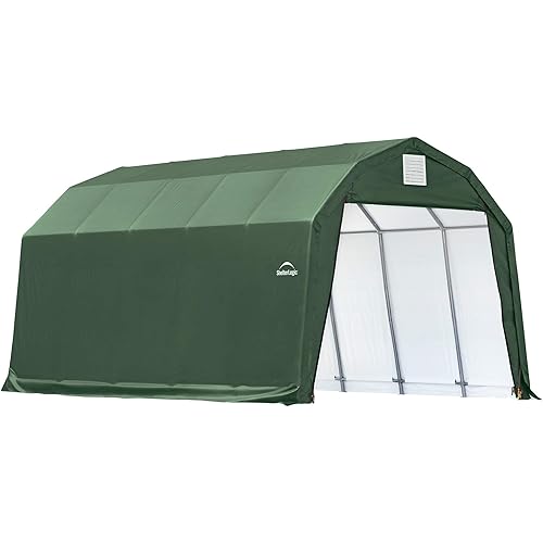 ShelterLogic 90254 Green 12'x28'x11' Barn Shelter