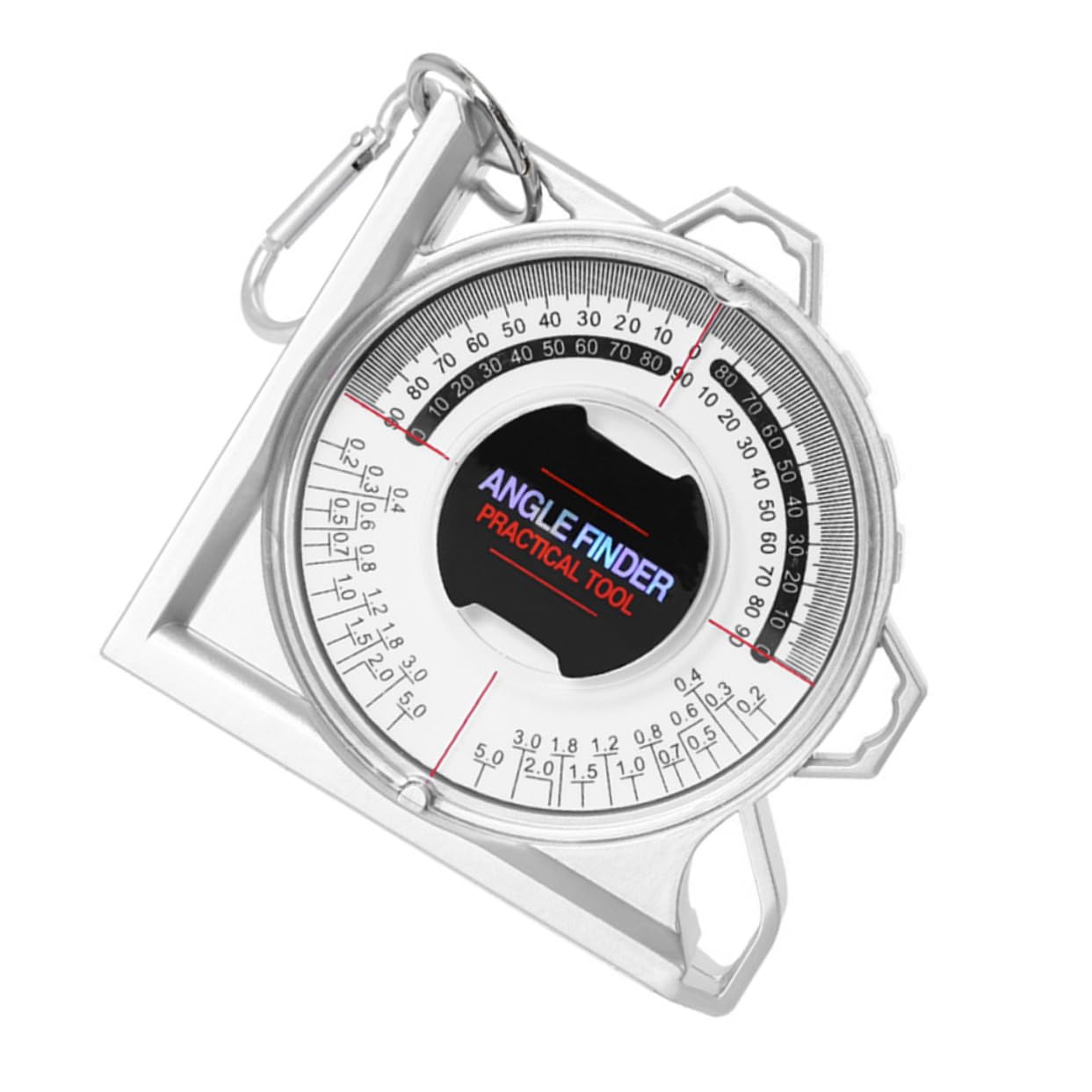 Mipcase Slope Angle Measuring Tool Magnetic Angle Meter Easy-to-read Comparison Table for Construction Projects