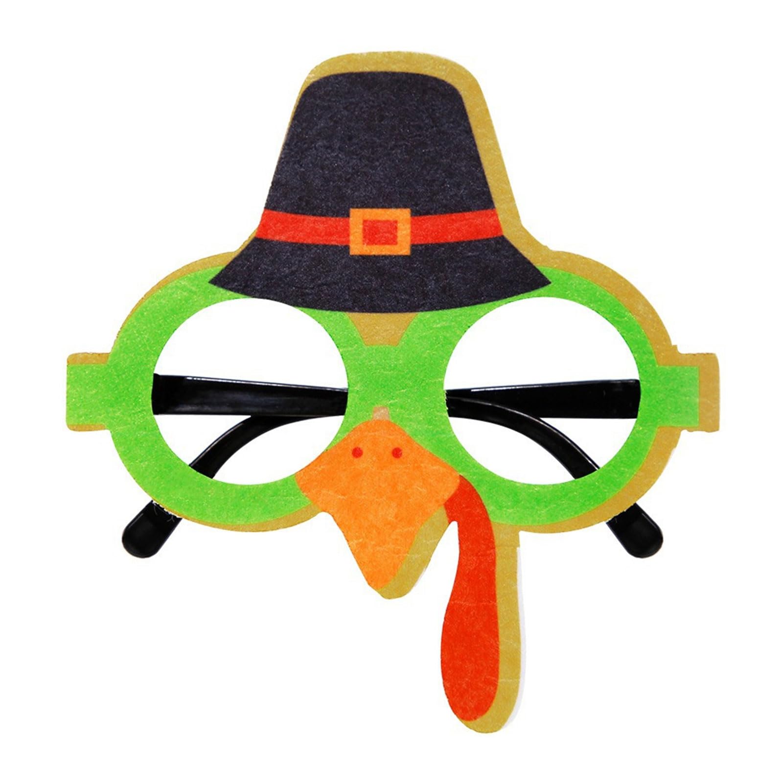 Elnwnnkc Happy Thanksgiving Day Glasses Party Eyeglasses Turkey Glasses for Festival Celebrations Thanksgiving