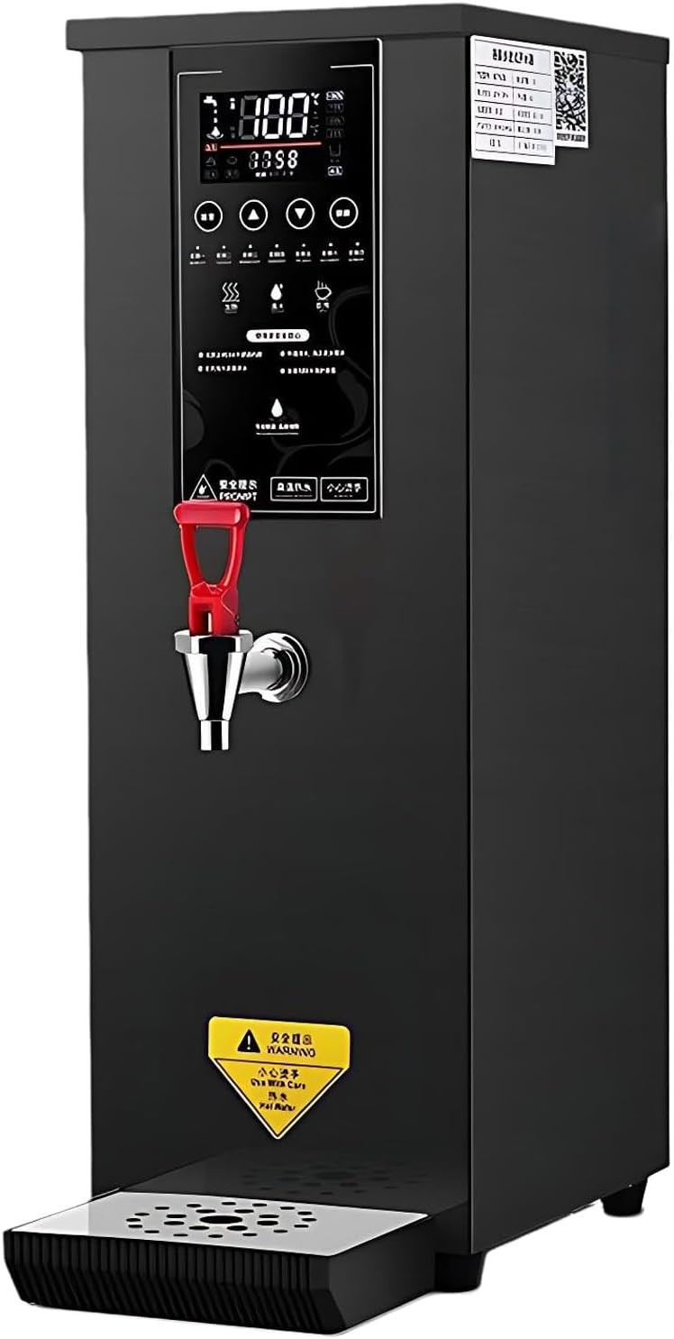 Commercial Hot Water Dispenser Boiler with High Output and Stainless Steel Liner for Coffee and Office Use,Black