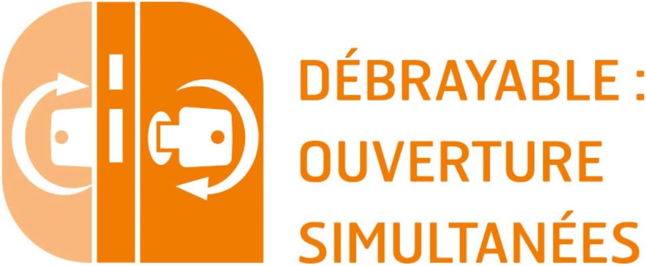 15107 A6 Cylinder Lock with 5 Keys 35 + 35