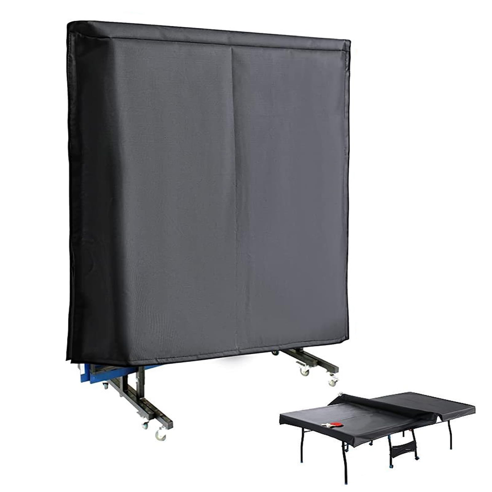 Copertura per Tavolo da Ping Pong | Impermeabile Anti-UV Oxford Copertura Ping Pong | Copertura Tavolo da Ping Pong Pieghevole Outdoor Interno