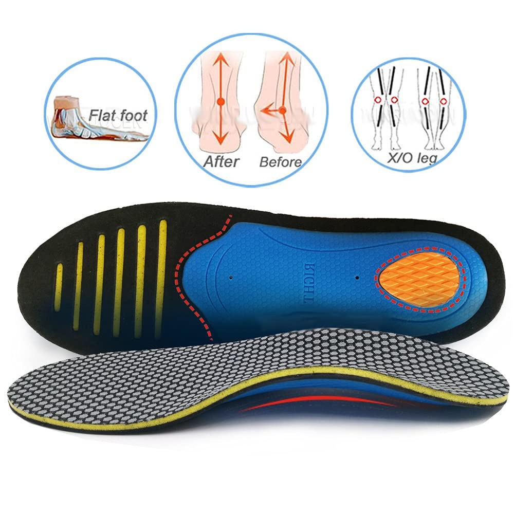 Eva Bambini Bambini Piedi Flat Feet Correzione Supporto Solette Pastiglie Correzione Correzione Piedi di Sanità Cura Inserisci Scarpe Sport Scarpe Pad Strumento(S EU 35-40)