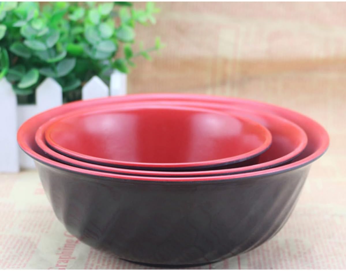 BESTYASH Imitation Porcelain Soup Bowl Ml Melamine 19x9cm