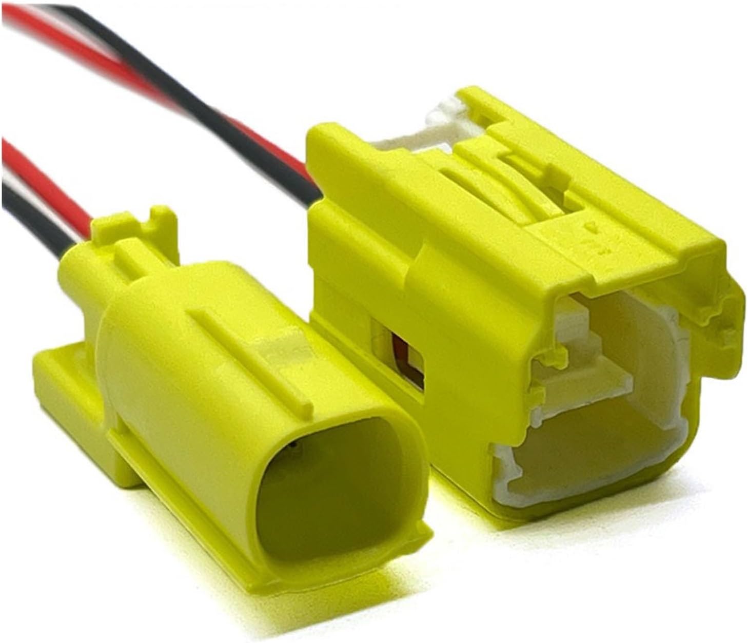 1 Set 2 Pin Car Electrical Cable Connectors Female Wire Harness Plug 7C83-0651-70 90980-12698 7283-0651-70(2Pin Female,20 Pcs)