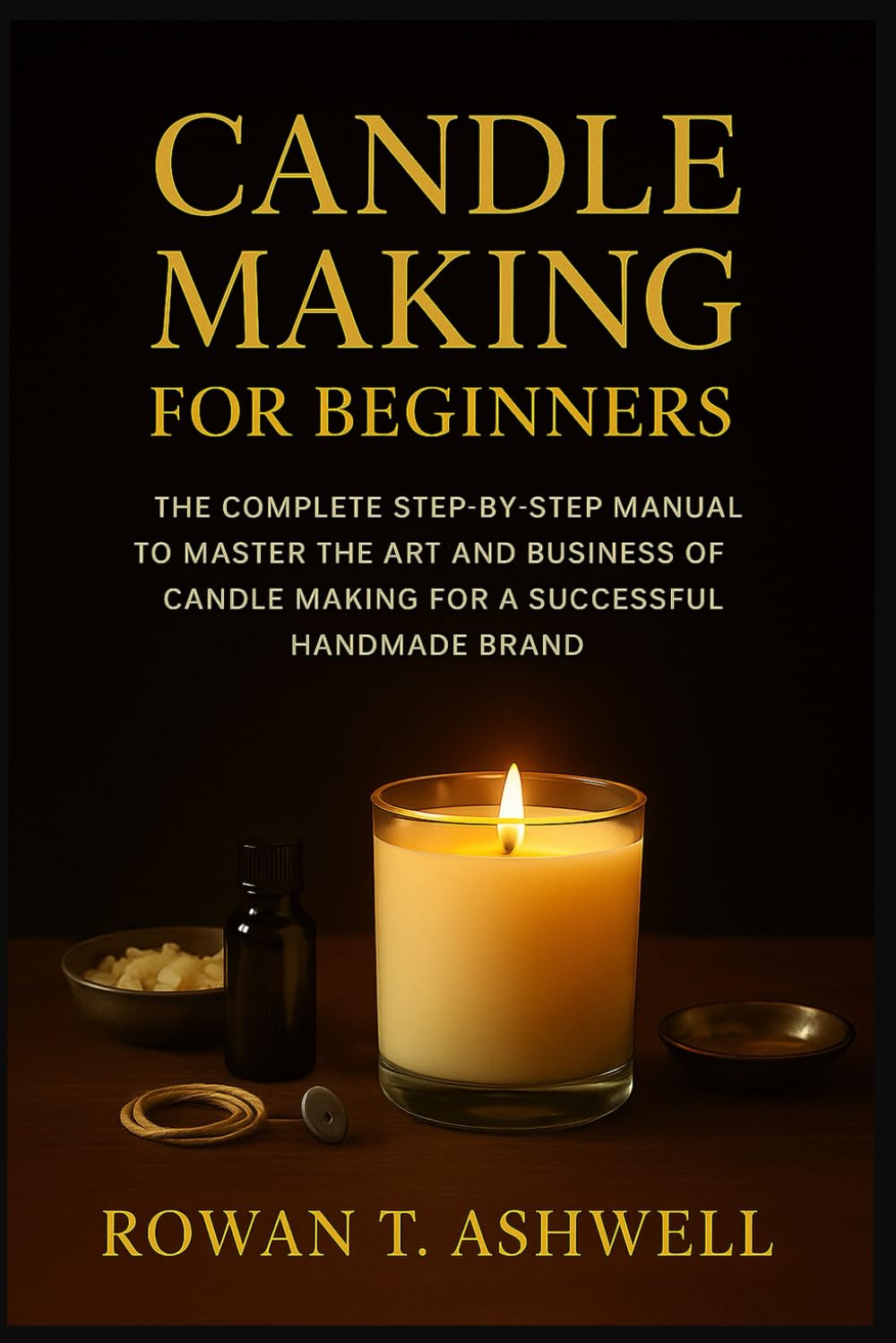 CANDLE MAKING FOR BEGINNERS: The Complete Step-By-Step Manual To Master The Art And Business Of Candle Making For A Successful Handmade Brand