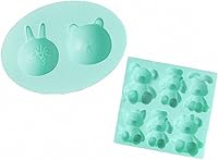 Vista 10 de Molde de fondant para bricolaje, flores, cola de sirena, hojas, lindo molde de silicona para pastel de caramelo de chocolate, vela de arcilla hecha