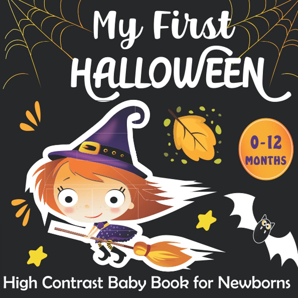 Buy My First Halloween High Contrast Baby Book for Newborns Amazing