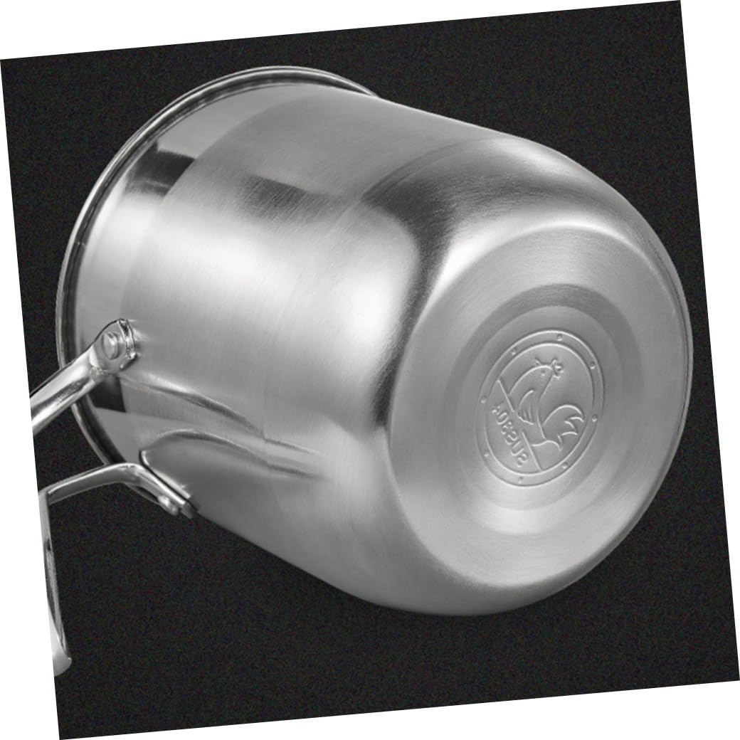 Separador de Huevos de Acero Inoxidable, Filtro de Claras y Yemas | Acabado Plata, Diseño Hueco de Gran Capacidad, para Cocina y Uso Doméstico, Apto para Separar Claras