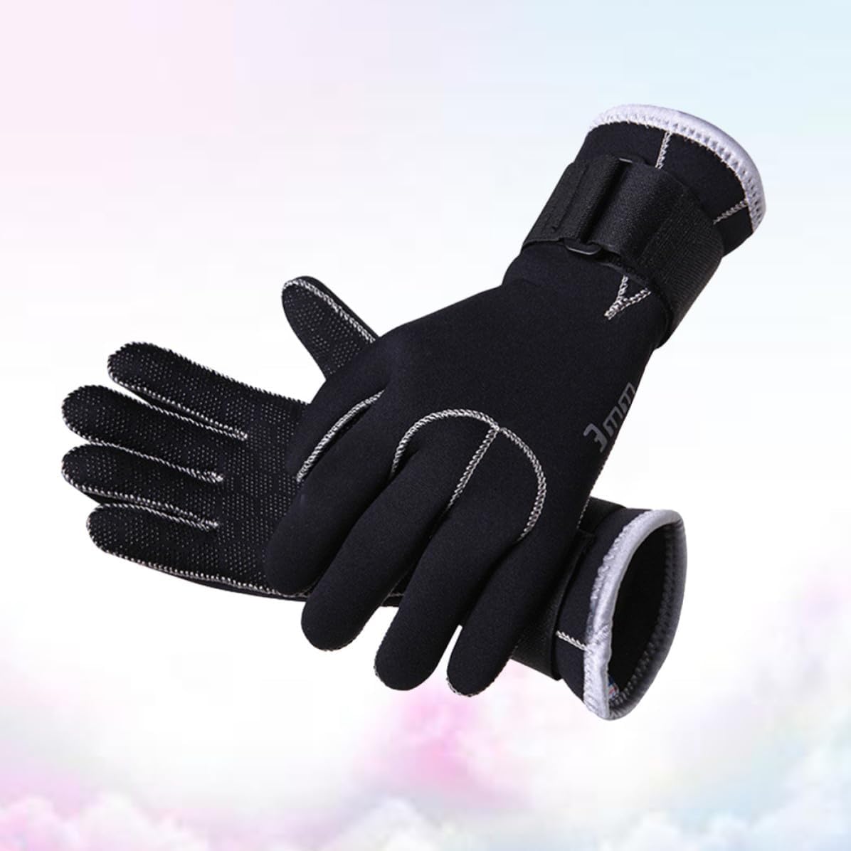 BESTonZON MM Anti-Scratch Diving Gloves for Snorkeling and Wakeboarding