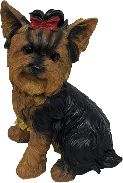 Amazon Dogインテリア オブジェ 置物 かわいい カッコイイ 犬 ガーデニング ガーデン オーナメント 雑貨 玄関 おしゃれ リボン チワワ 1001 置物 オブジェ オンライン通販