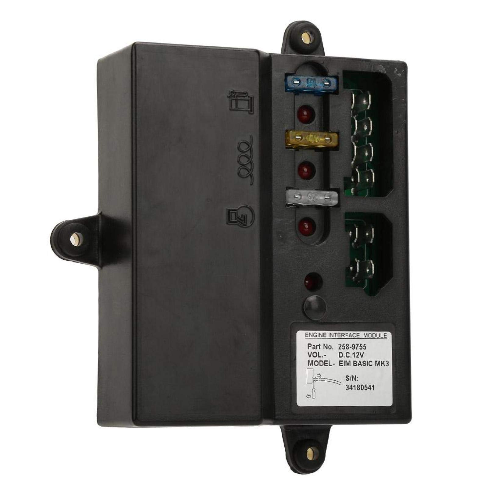 Regulador del motor, módulo de interfaz del tablero de control de velocidad de 12 V CC Módulo de interfaz del gobernador del motor para generador