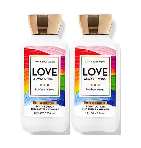 Bath & Body Works Bath and Body Works Love Always Win Rainbow Waves Super Smooth