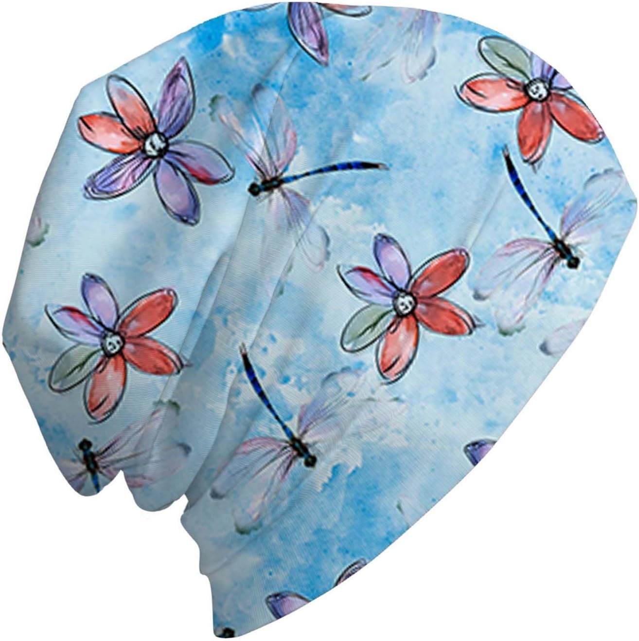 Mandala Sunflower Womens Slouchy Beanie Cotton Chemo Caps Cancer Headwear Hats Turban Baggy Skull Sleep Scarf - Image 2