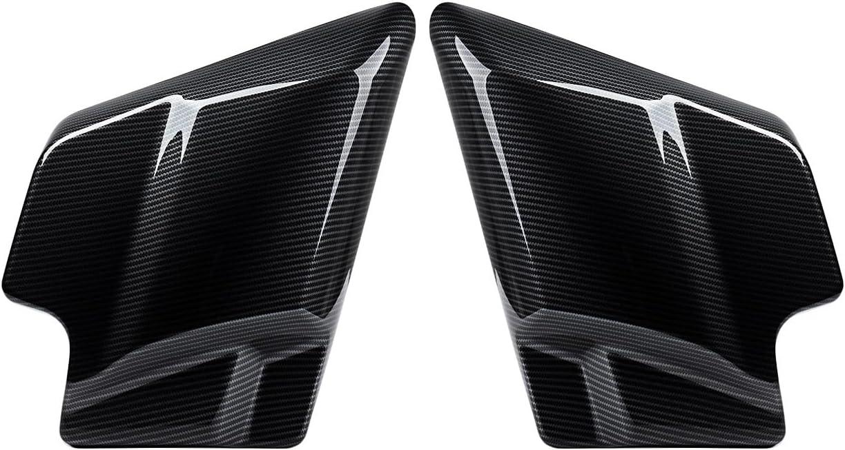 Carbon Fiber Side Covers for 2009–2023 Harley Touring Street Glide, Road Glide, Road King, Electra Glide – Replaces 66048-09, 66250-09