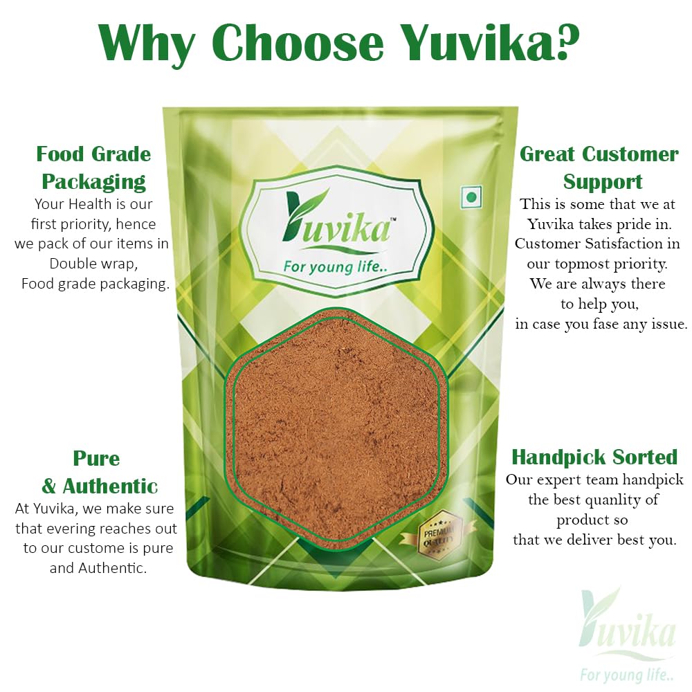 YUVIKA Vijaysar Powder - Pterocarpus Marsupium - Indian Kino 400 Grams - Image 3 thumbnail