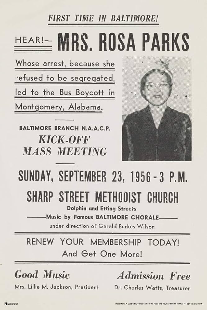 amazon-com-rosa-parks-baltimore-appearance-1956-bus-boycott-speech-motivational-inspirational-black-history-classroom-blm-civil-rights-cool-wall-art-print-poster-12x18-office-products for Free Printable Pictures Of Rosa Parks Amazon.com: Rosa Parks Baltimore Appearance 1956 Bus Boycott Speech Motivational Inspirational Black History Classroom BLM Civil Rights Cool Wall Art Print Poster 12x18 : Office Products for Free Printable Pictures Of Rosa Parks