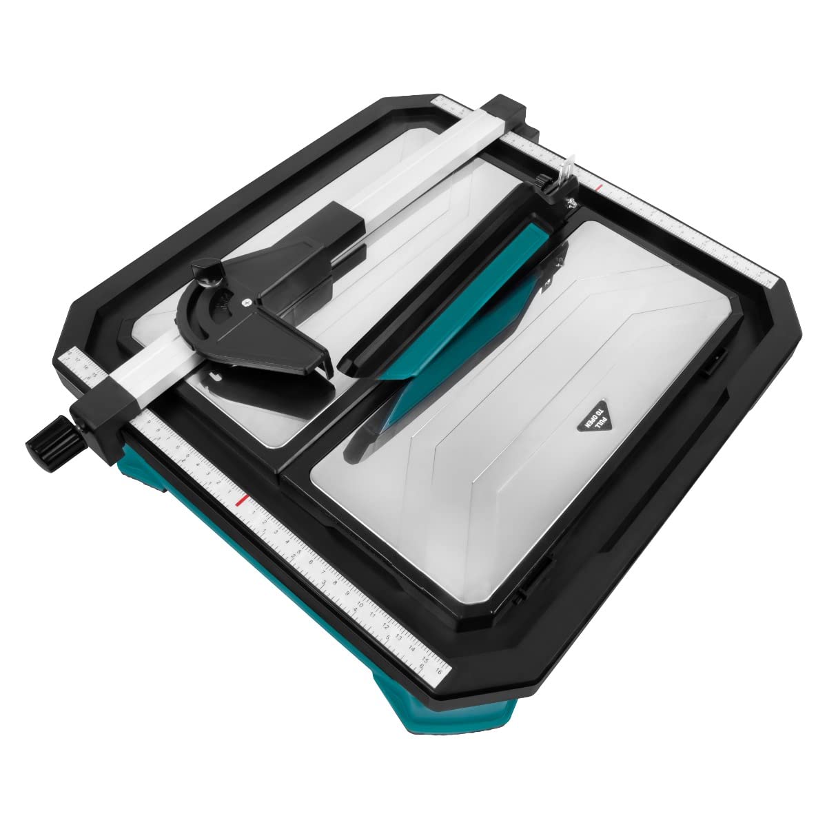VONROC Tagliapiastrelle VONROC 650W - Piano Inclinabile 0-45°, Serbatoio Acqua, Lama Diamantata Ø180mm, Guida Parallela, Sicurezza Inclusa