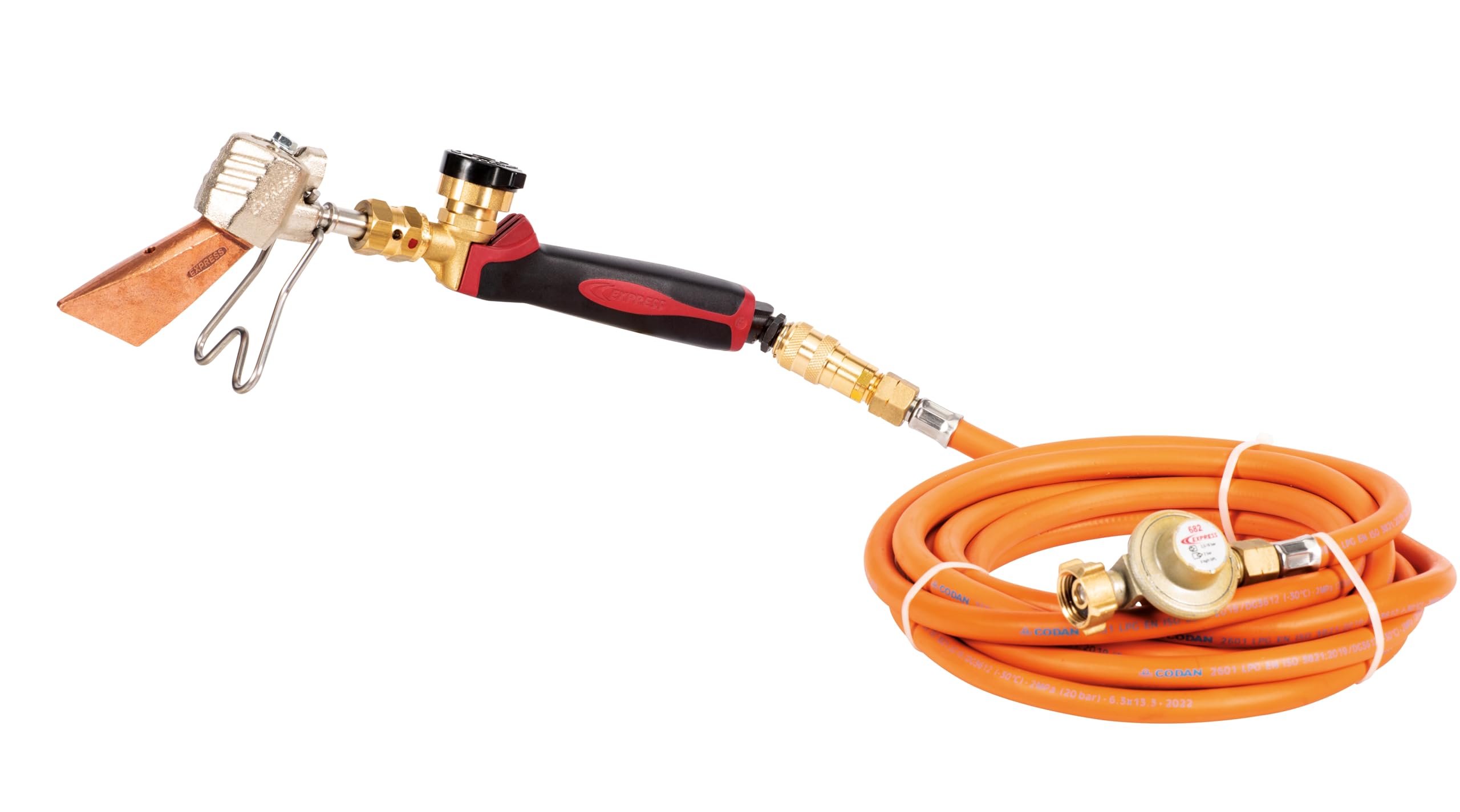 Soldador Compuesto por 1 Lanza con Punta + 1 Mango con Conexión Rotatoria Rápida y Angular - Accesorios de Soldadura - Kit de Soldadura - Repuesto Soldadura - Herramienta para Soldadura - EXPRESS