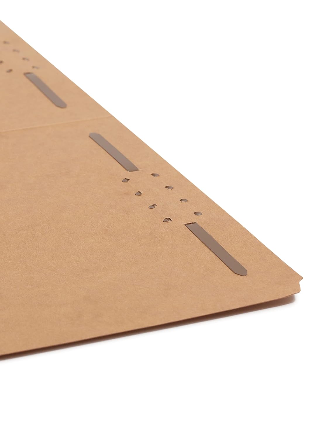 Smead Heavyweight Fastener File Folder, 2 Fasteners, 2/5-Cut Tab Right of Center Positions, Guide Height, Legal Size, Kraft, 50 per Box (19882)