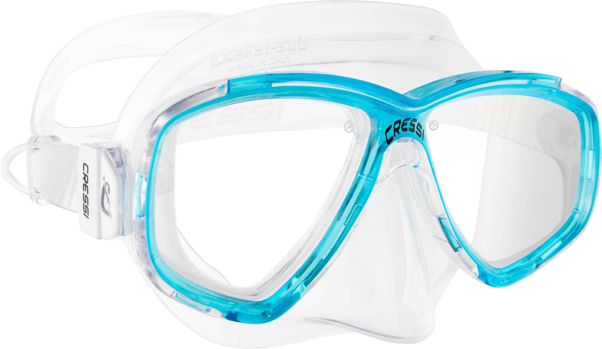 Cressi Perla Mask Clear/Aquamarine