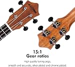 AODSK Soprano Ukulele pour débutant 21 Kit Ukelele de pouce avec Gig Bag StrapTuner Chaîne de nylon 4 Choisir un vêtement Leçon en ligne Cadeau de vacances