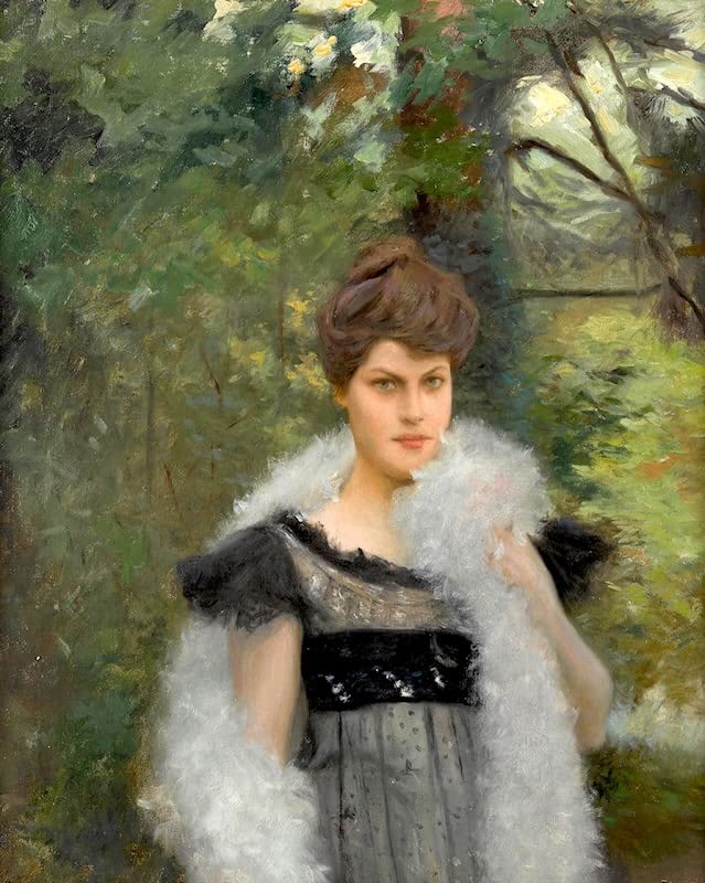 Affiche Julius Leblanc Stewart impression sur toile pour salon 60x90cm