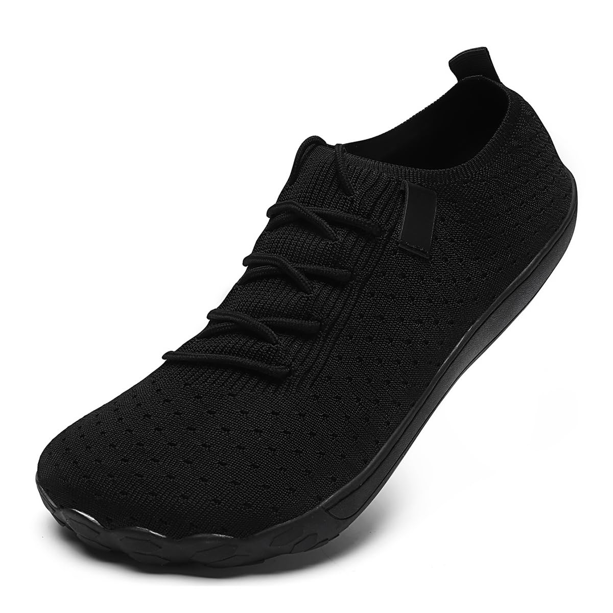 DLWKIPV Mens Barefoot Shoes Wide Toe Box Zero Drop Non Slip Sports Running Walking Athletic Footwear Workout Trail Grounding Lightweight Outdoor Casual Fashion Sneakers