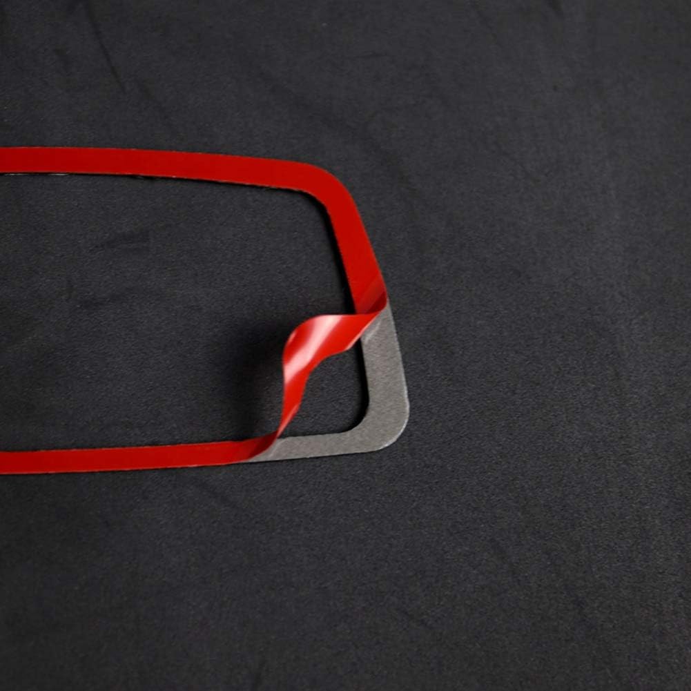 Autobro Carbon Fiber Head-Light Switch Button Frame Cover Trim Stickers for BMW F48 X1 2016 2017 2018