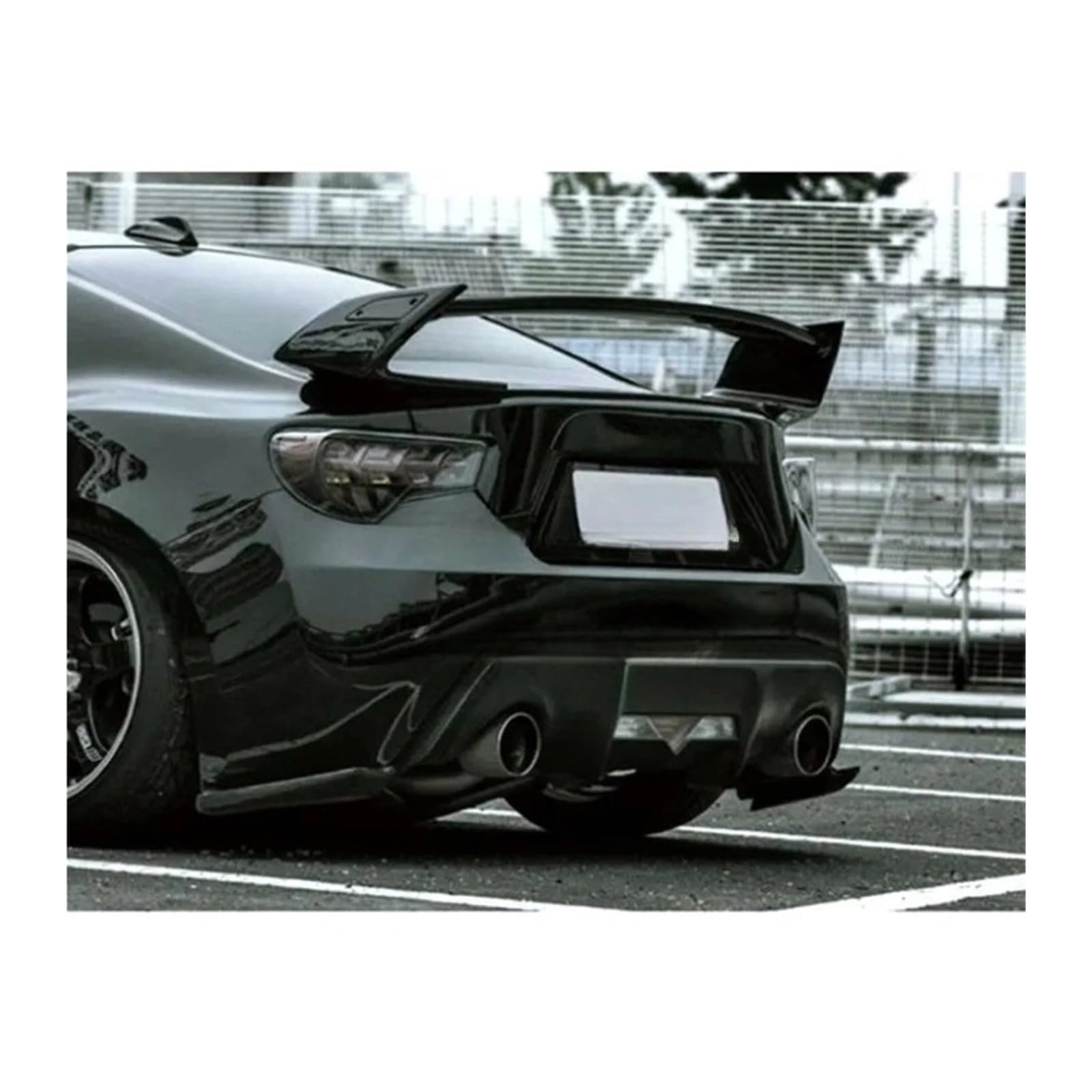 Amazon | BBOOT 車のスタイリング FRP グラスファイバー + カーボン 
