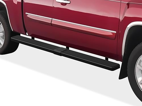 Miniatura 10 de APS Estribos (barras de escalones laterales) compatibles con Chevy Silverado GMC Sierra 1500 2500 1999-2013 doble cabina y 2500HD 3500 2001-2014