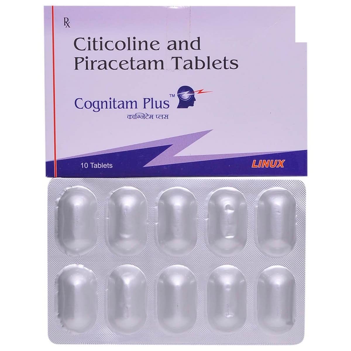 Cognitam Plus - Strip of 10 Tablets