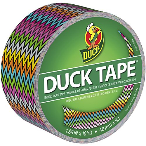 Duck Brand 283706 Printed Duct Tape Single Roll, 1.88 Inches X 10 Yards, High Impact #TOP28